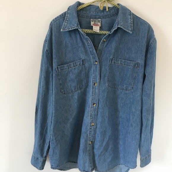 Northern Spirit Denim Button-Down - Picture 1 of 3